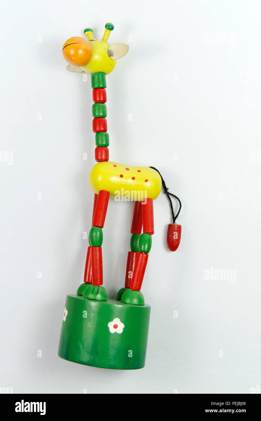 Childs Giraffe toy. Stock Photo