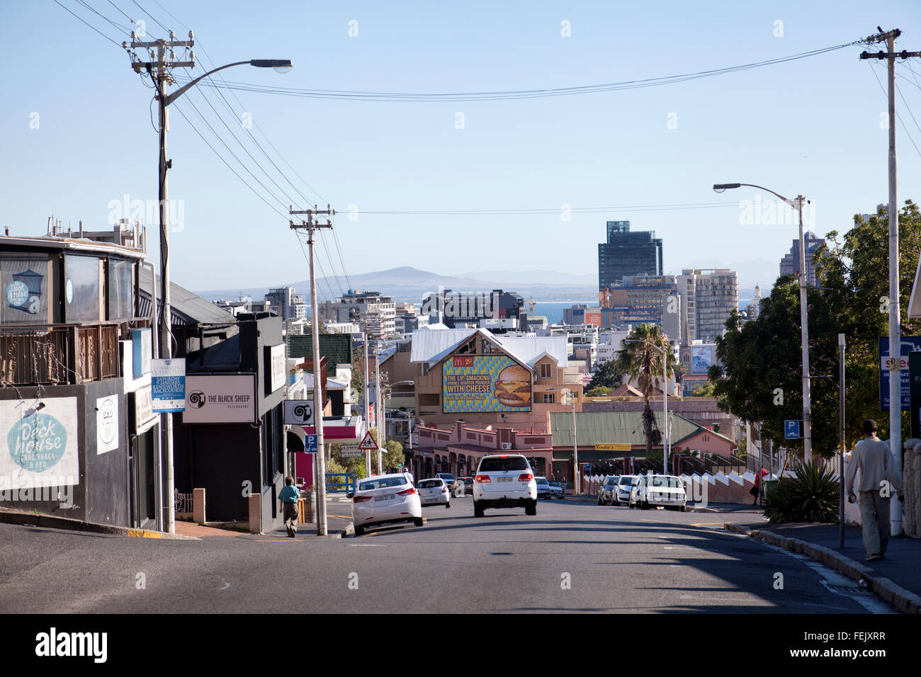 Kloof Street Neighbourhood in Cape Town South Africa Stock Photo Alamy