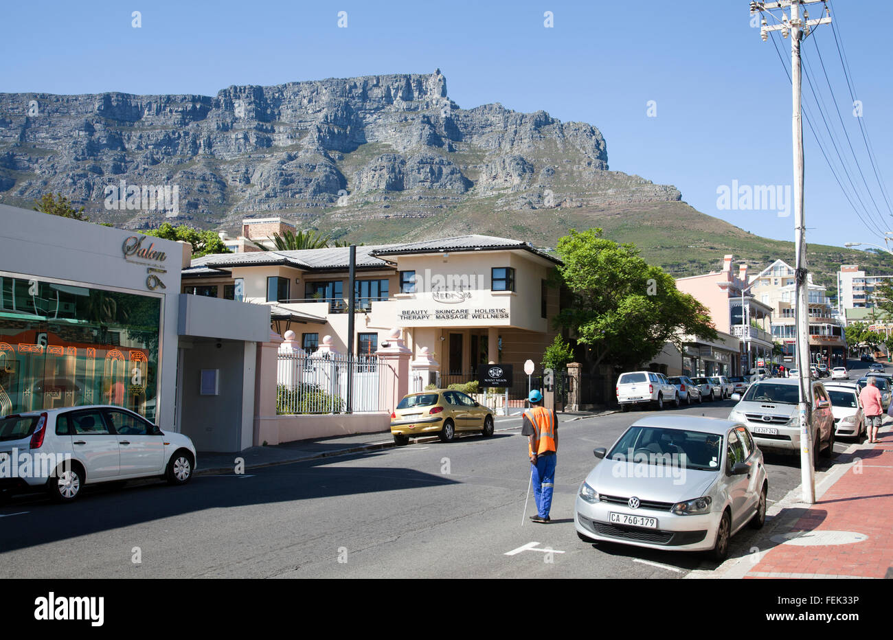 Kloof Street Neighbourhood in Cape Town South Africa Stock Photo Alamy