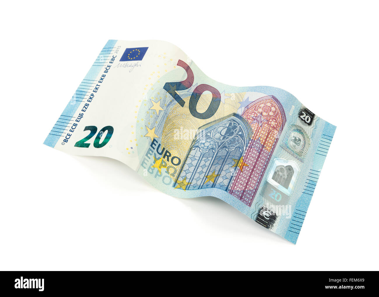 20 euros bill hi-res stock photography and images - Alamy