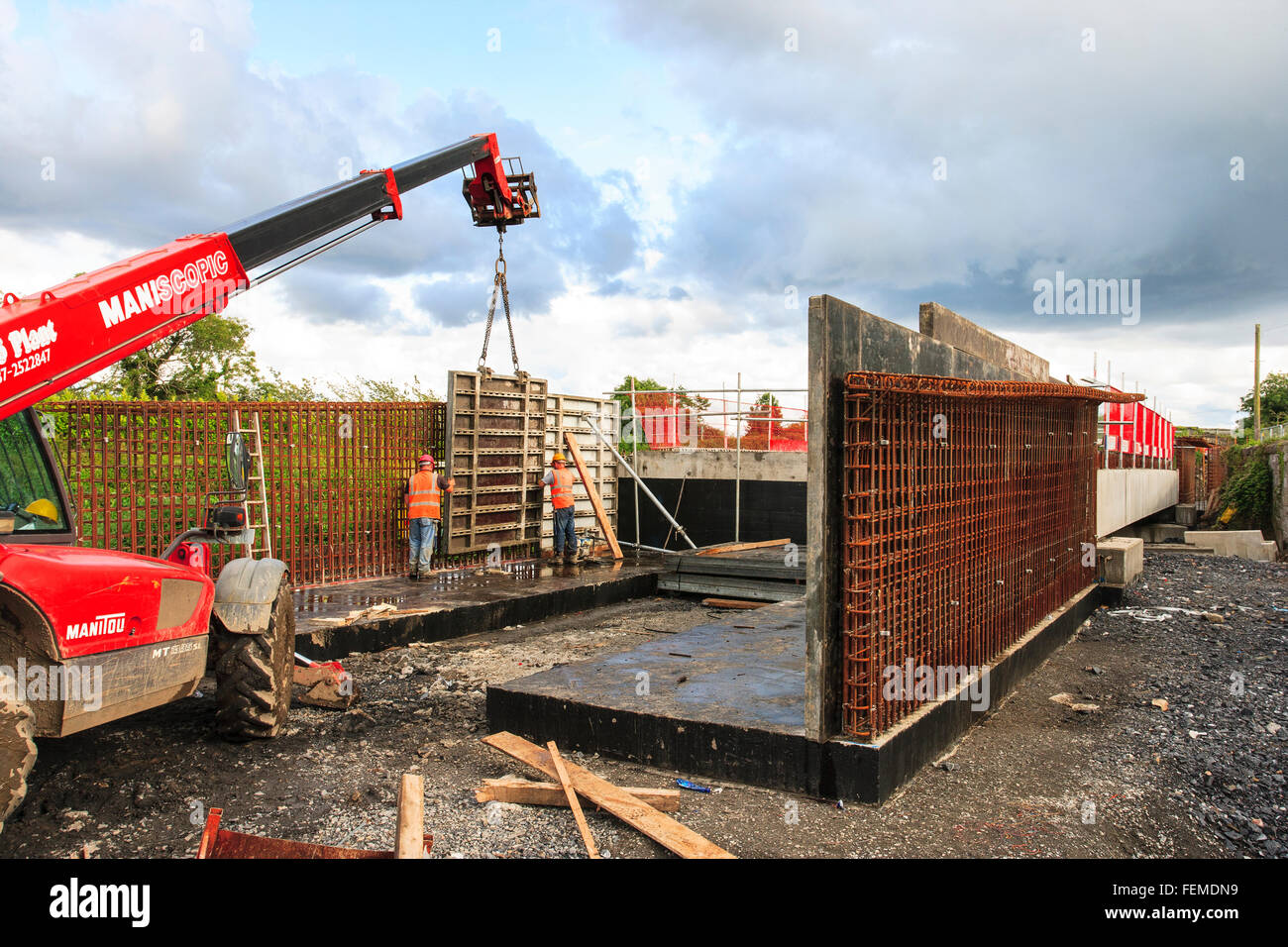 construction site uk Stock Photo