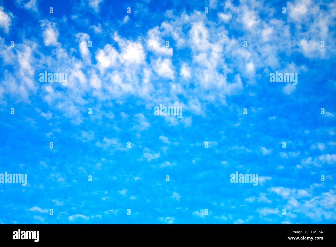 in the blue sky white soft clouds and abstract background Stock Photo ...