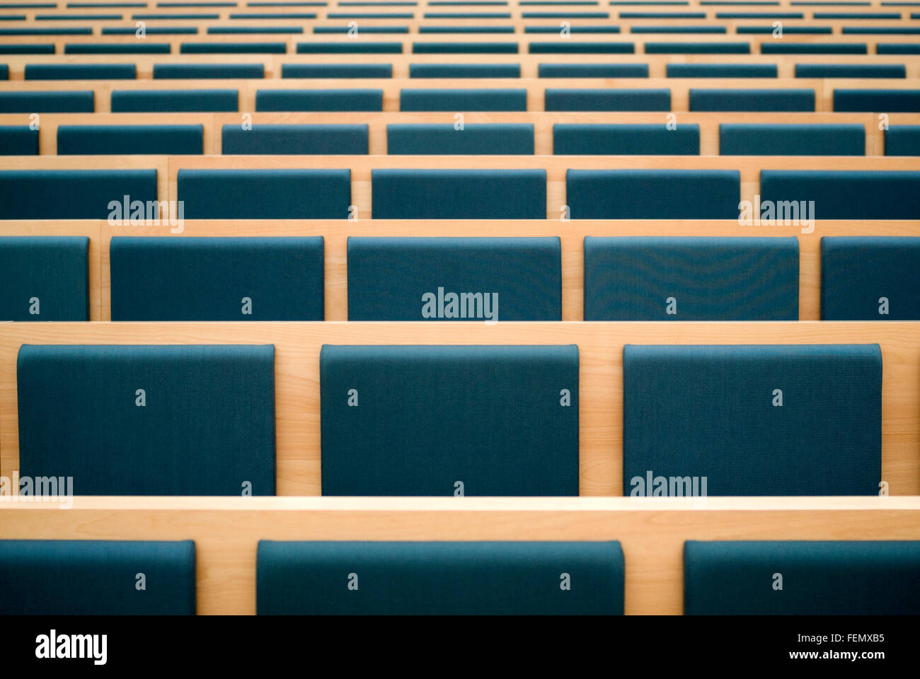 Rows of seats in a conference room Stock Photo Alamy