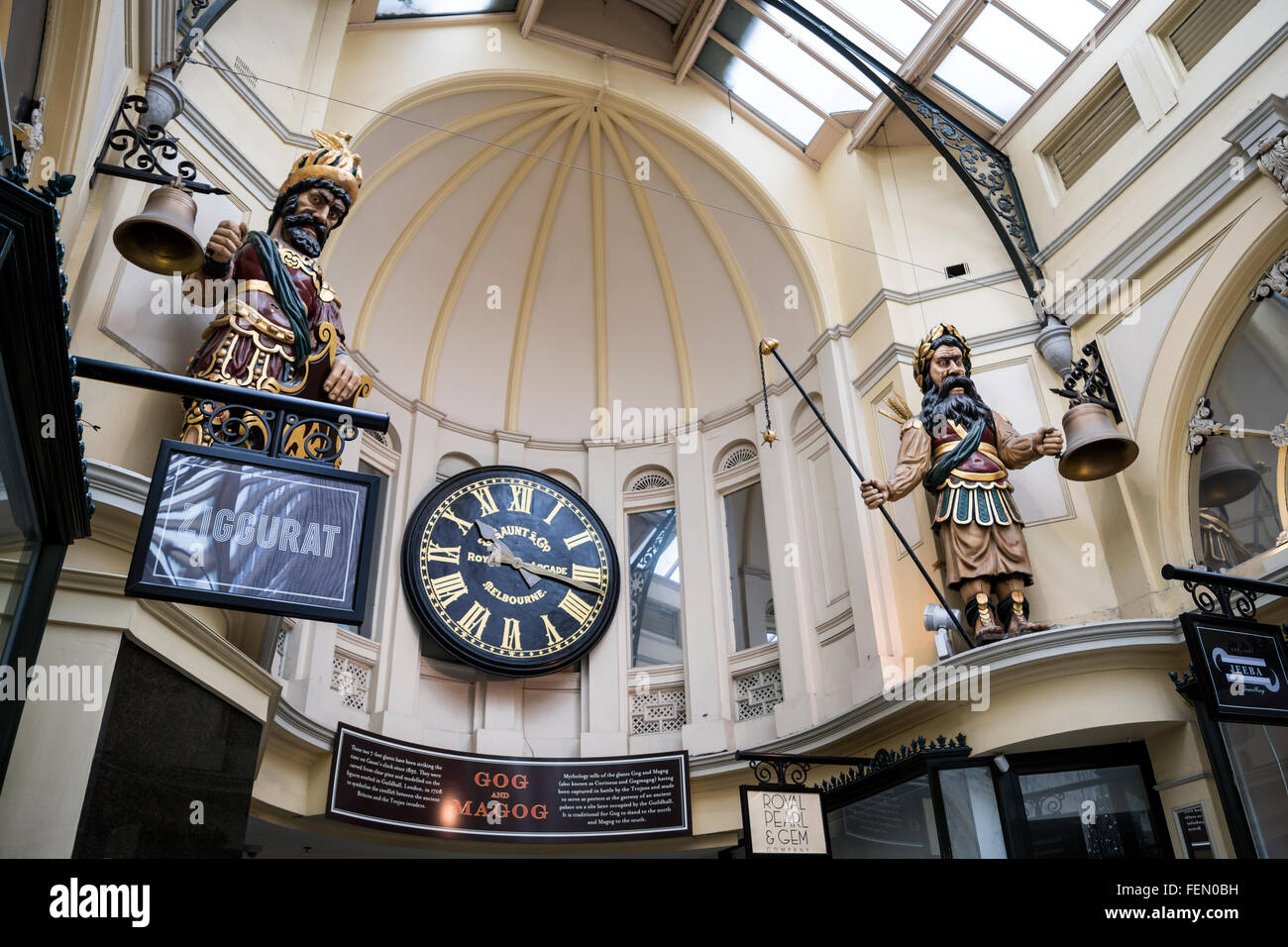 Gog and Magog striking Gaunt
