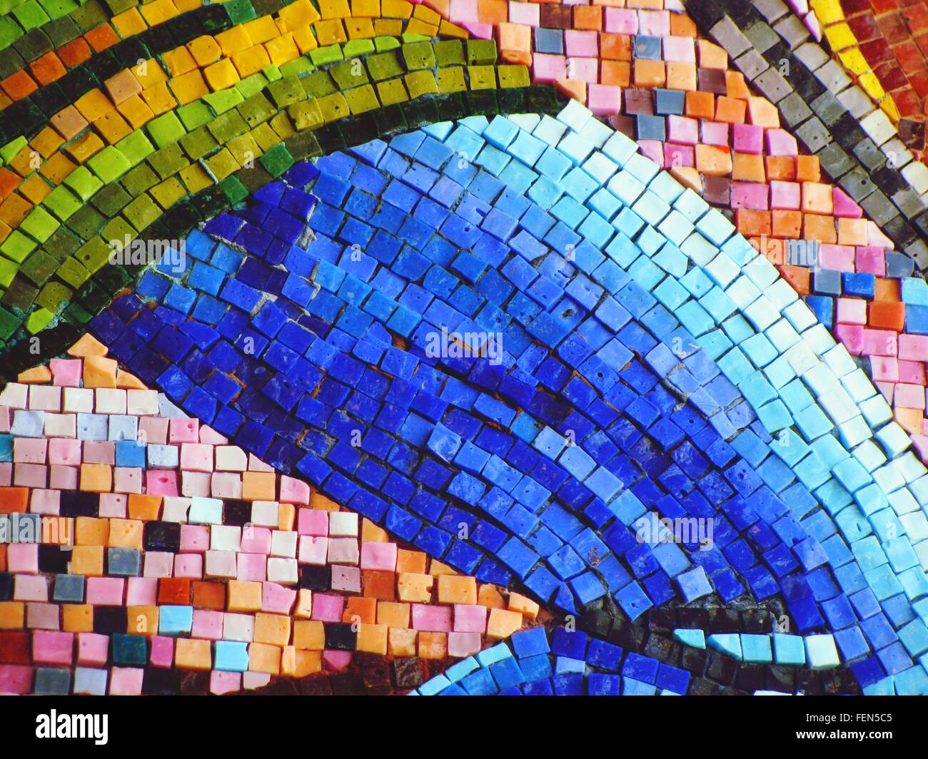 Mosaic art tiles hi-res stock photography and images - Alamy