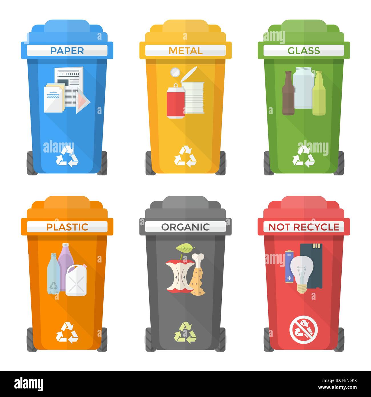 https://c8.alamy.com/comp/FEN5KX/vector-colorful-flat-design-separated-recycle-waste-bins-icons-labels-FEN5KX.jpg