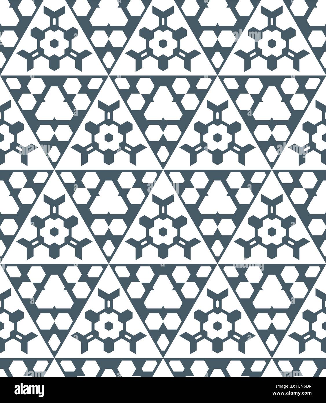 vector dark monochrome color abstract triangle urban futuristic seamless pattern Stock Vector