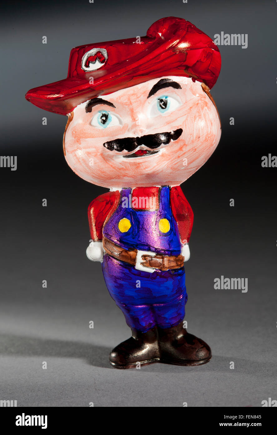Mario toy hi-res stock photography and images - Alamy