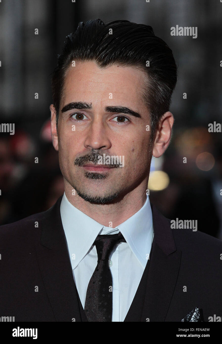 London, UK, 13th Oct 2015: Colin Farrell attends The Lobster premiere, 59th BFI London Film Festival in London Stock Photo