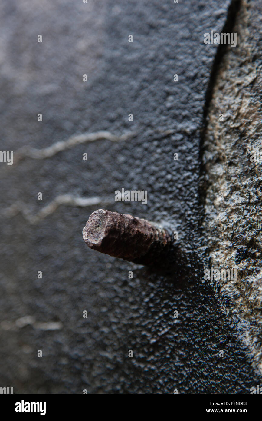Metal walls rivets hi-res stock photography and images - Alamy