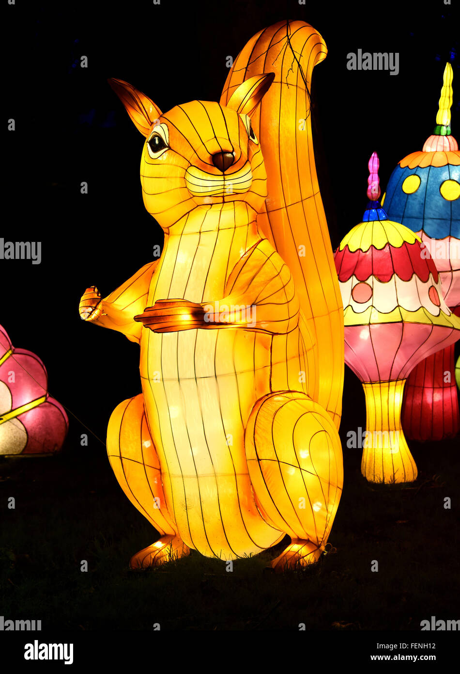 London, UK The Magical Lantern Festival Uk Premiere celebrating the