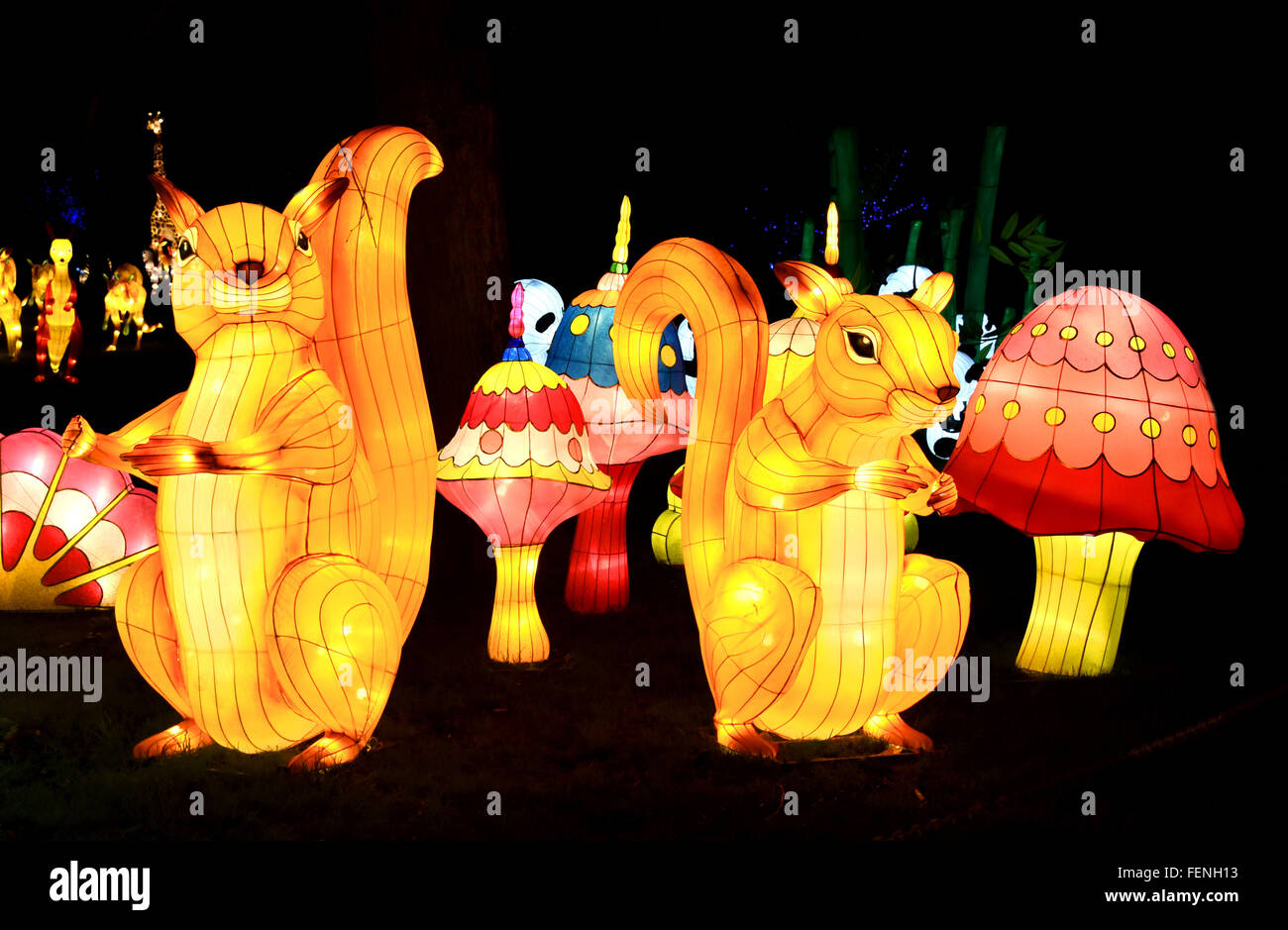 London, UK The Magical Lantern Festival Uk Premiere celebrating the