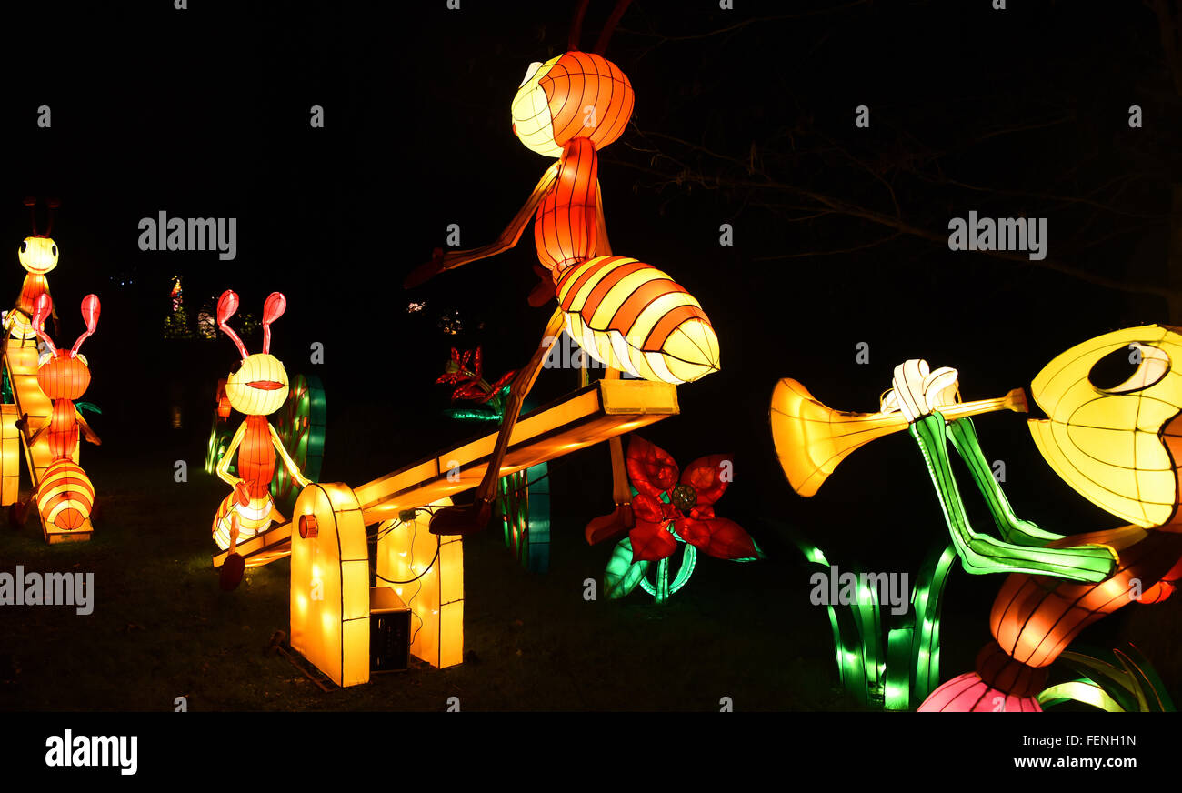 London, UK The Magical Lantern Festival Uk Premiere celebrating the