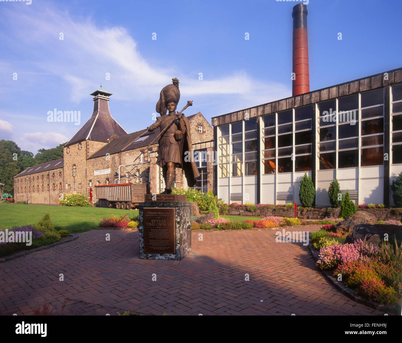 Aberfeldy Distillery, Perthshire Stock Photo
