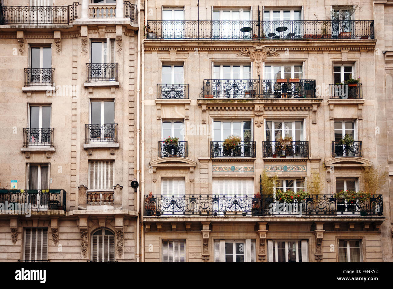 Haussmann's renovation hires stock photography and images Alamy