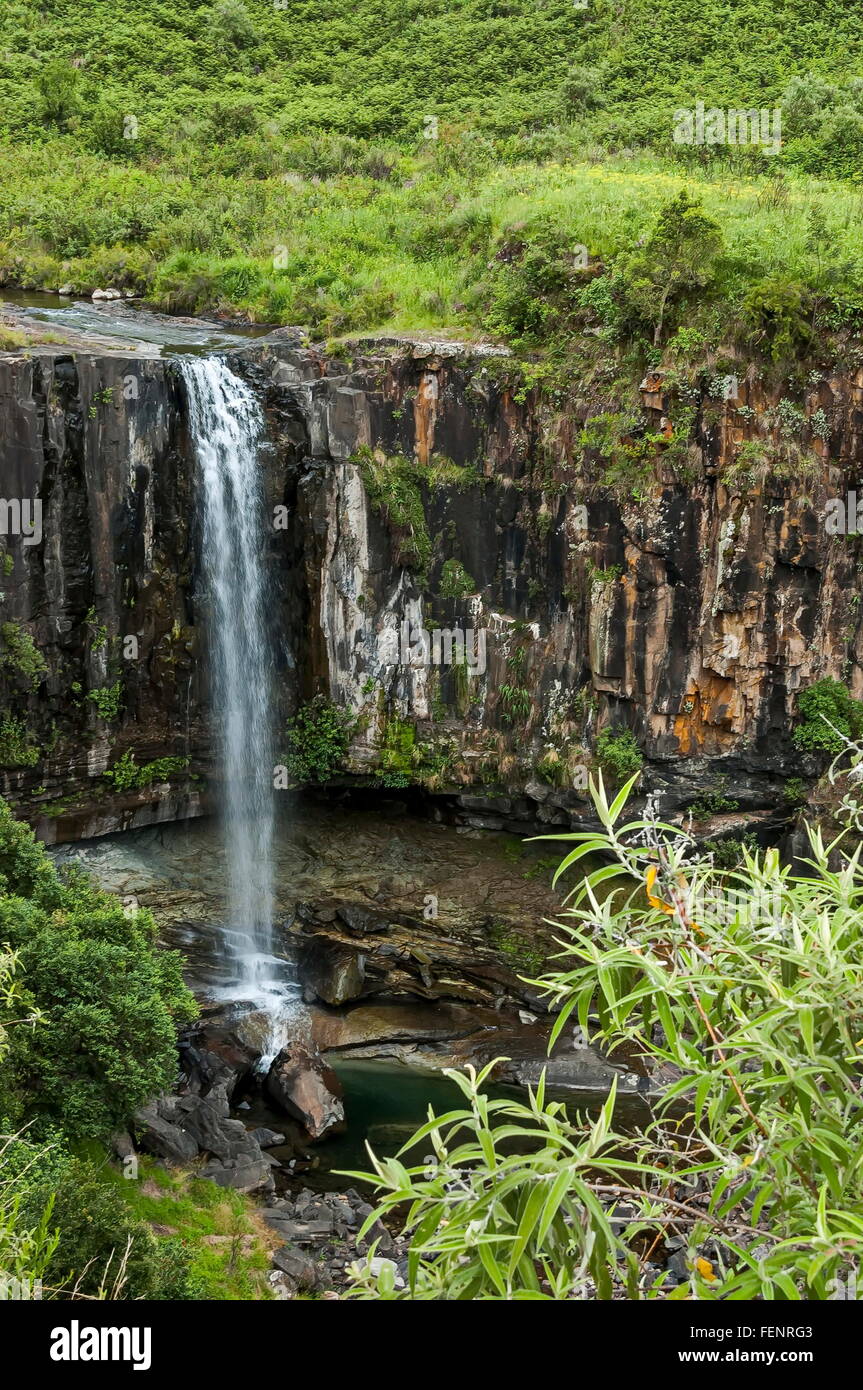 Sterkspruit waterfall, KwaZuluNatal, Drakensberg, South Africa Stock