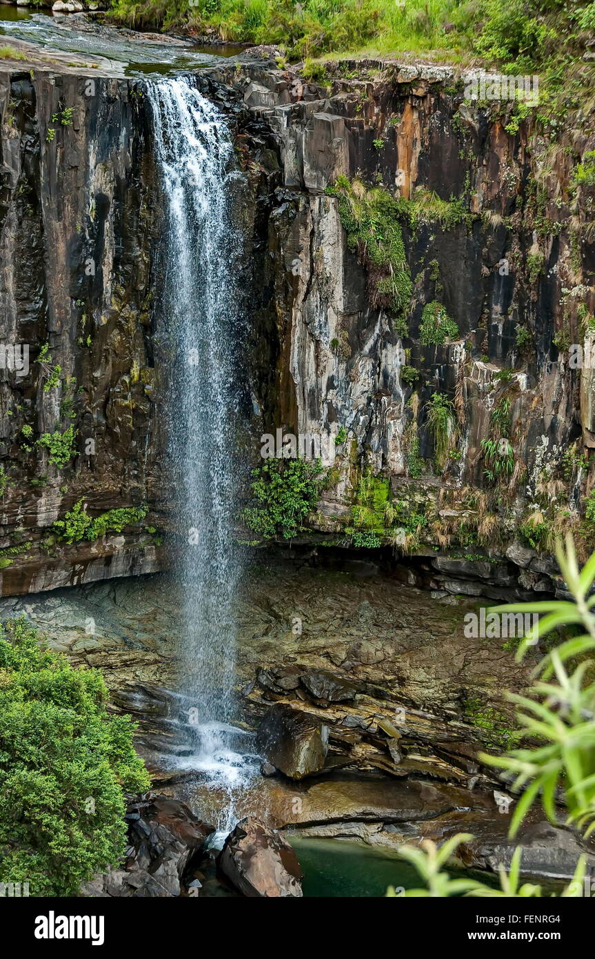 Sterkspruit waterfall, KwaZuluNatal, Drakensberg, South Africa Stock