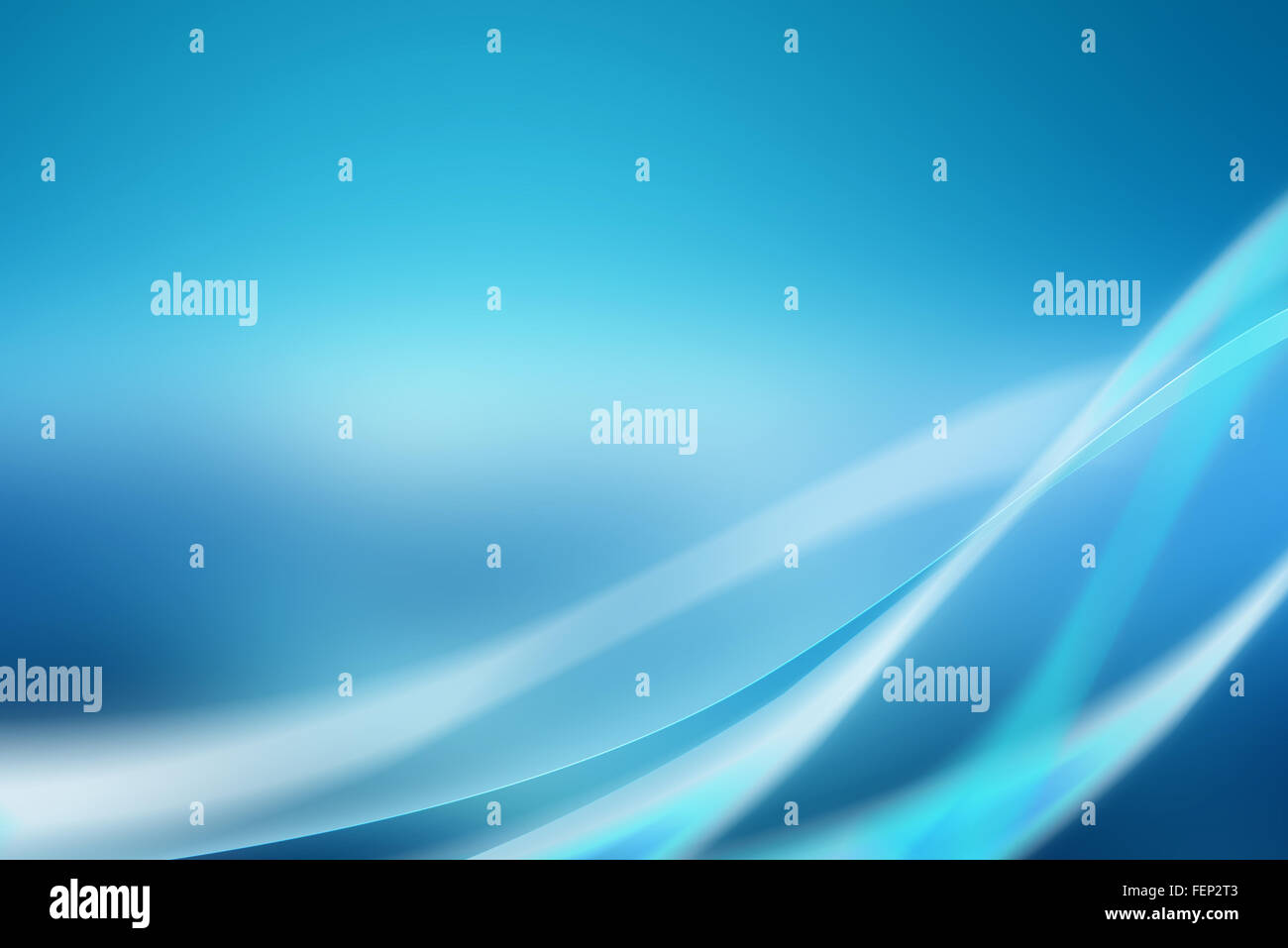 Abstract blue background with soft curves and bright light Stock Photo ...