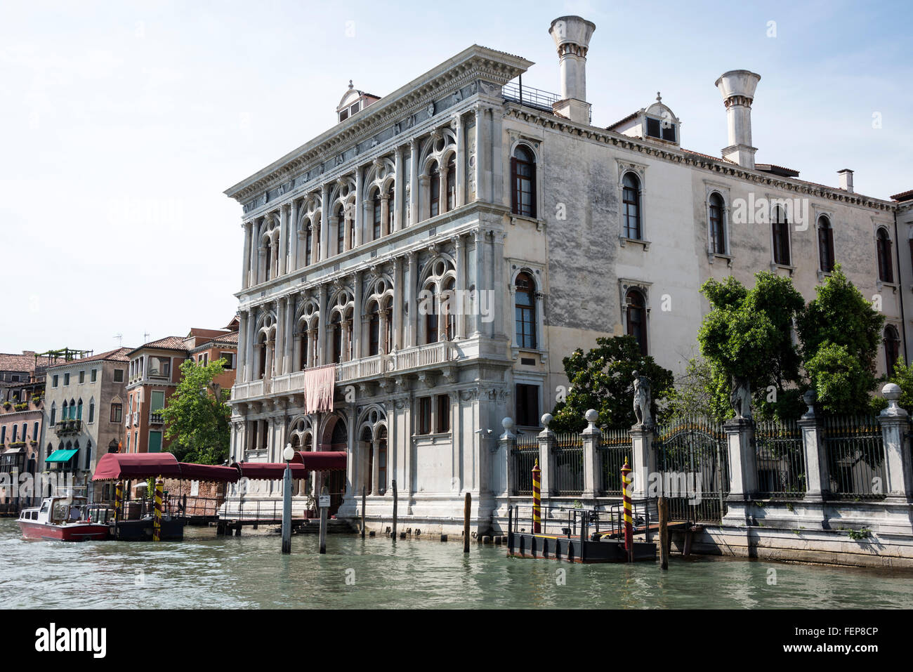 Casino di Venezia (Venice Casino) on the banks of the Canale Grande ...