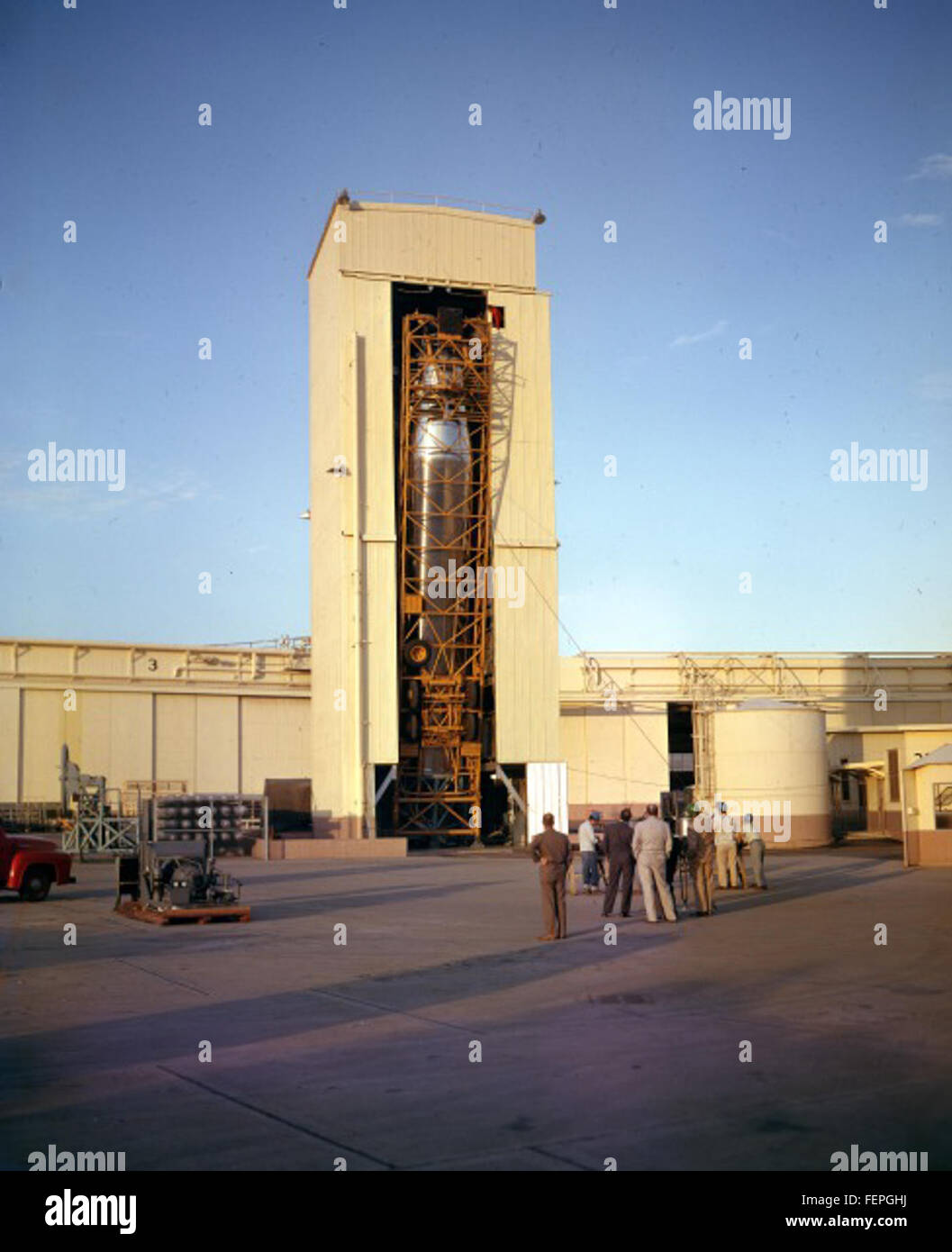 This historical image from the Atlas Negative Collection shows a key ...