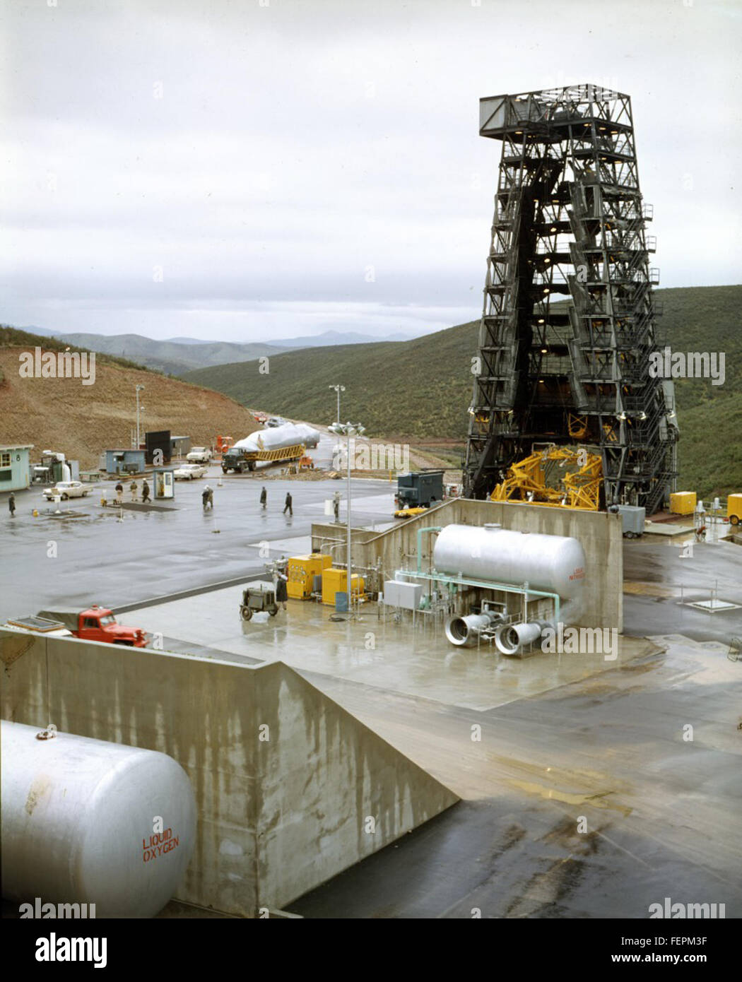 Atlas 1B Details Moving 1B to Sycamore Canyon; First Stock Photo - Alamy