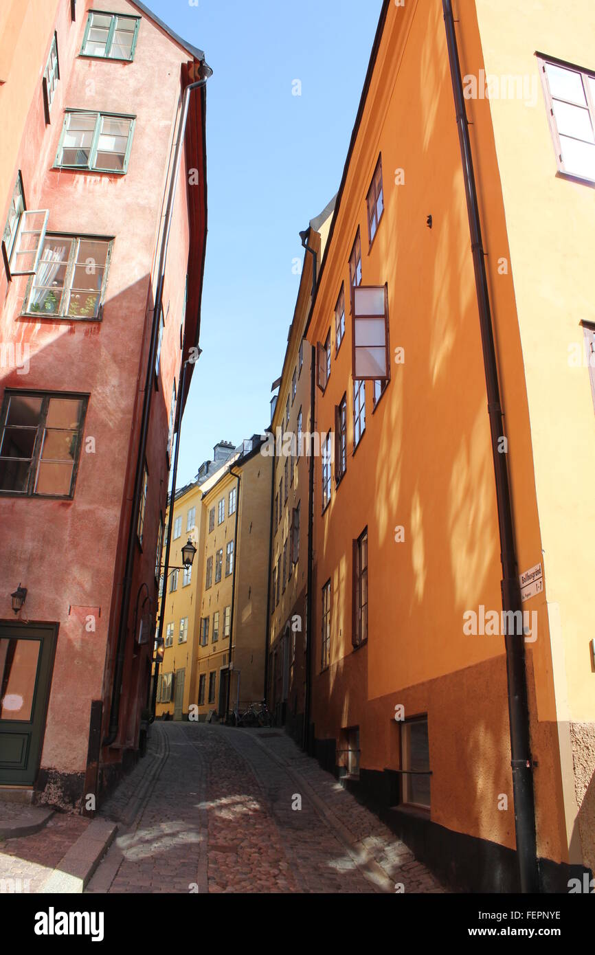 Stockholm Street Stock Photo