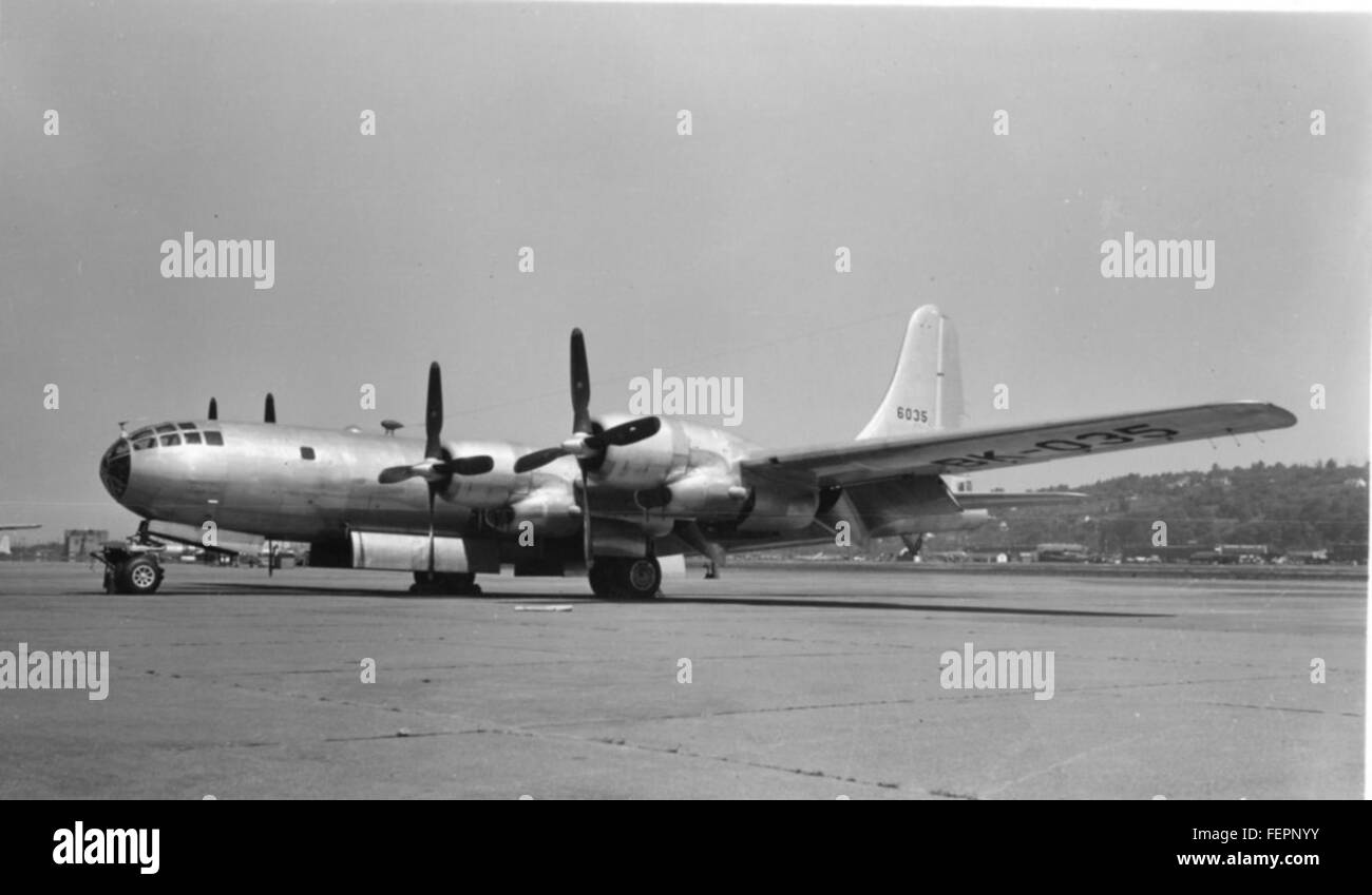 Boeing B-50A Peter Bowers photo Stock Photo - Alamy