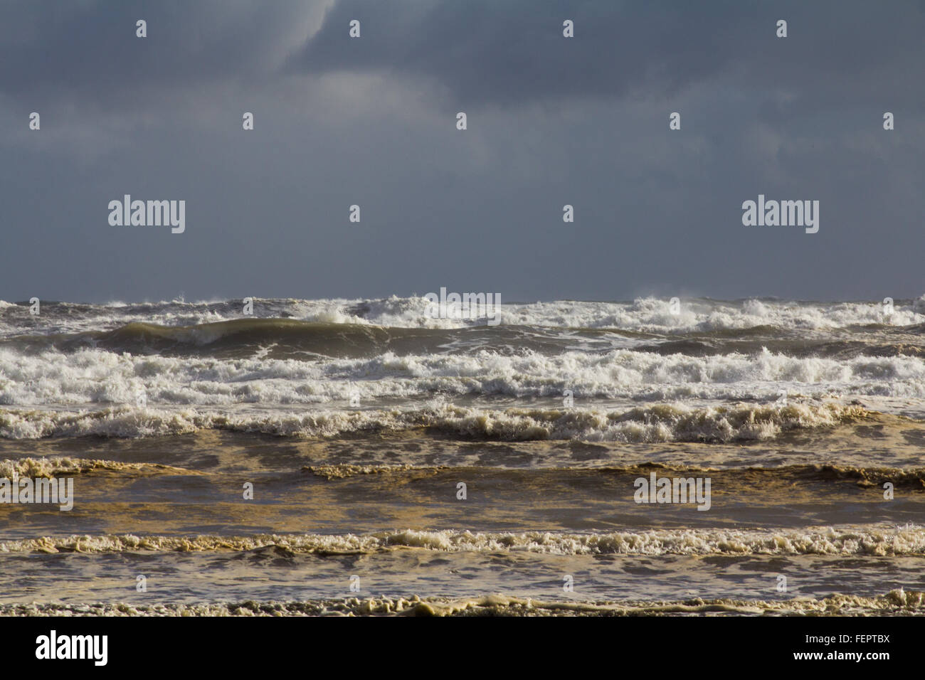 Stormy Sea Stock Photo
