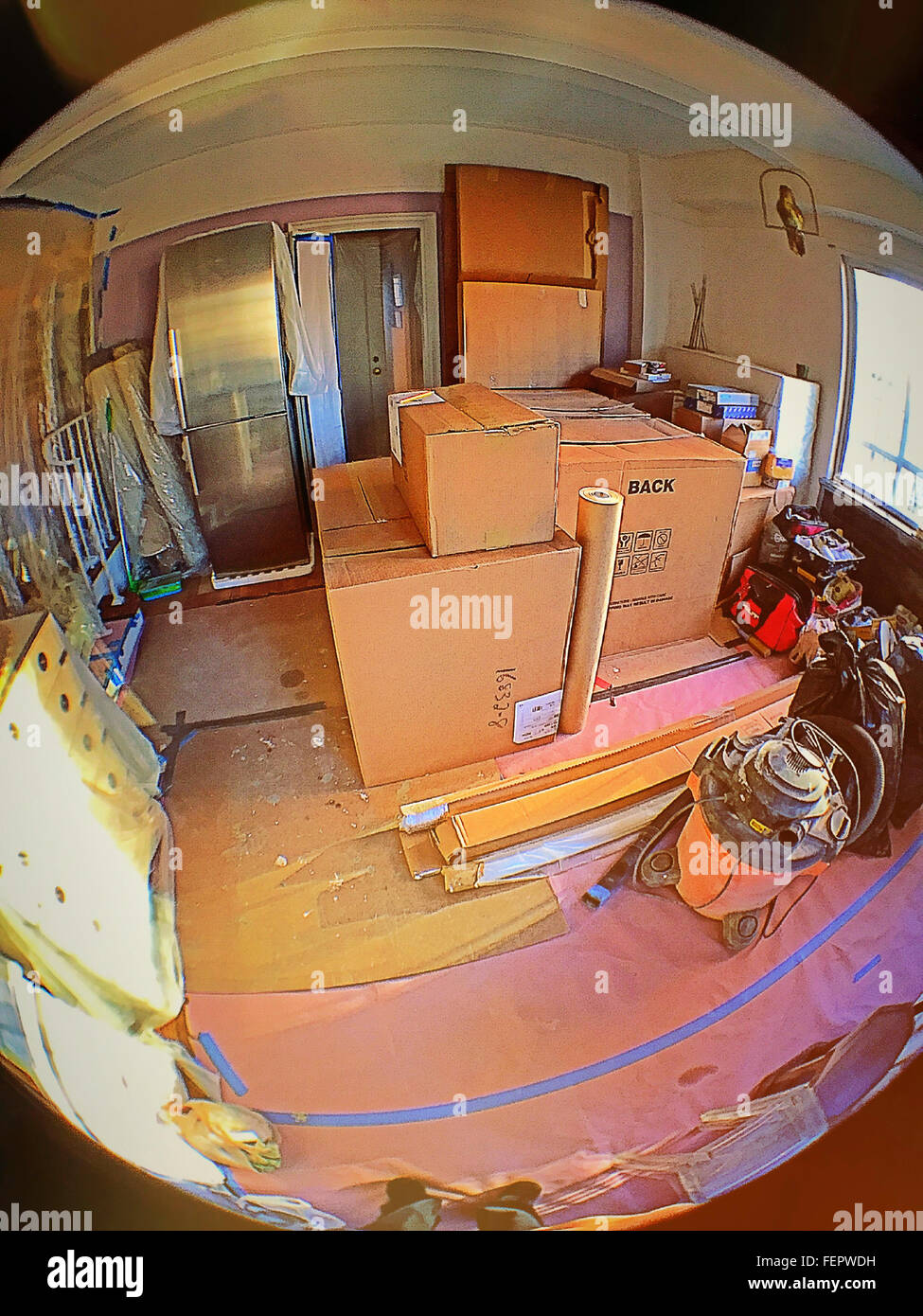 Apartment under Renovation in New York City, USA Stock Photo Alamy