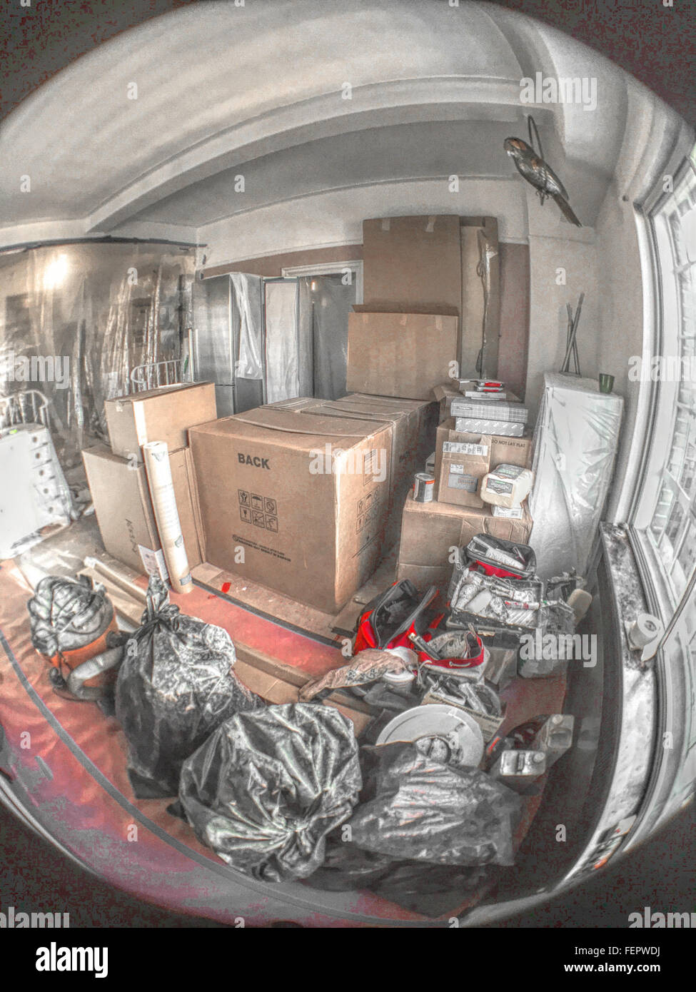 Apartment under Renovation in New York City, USA Stock Photo Alamy