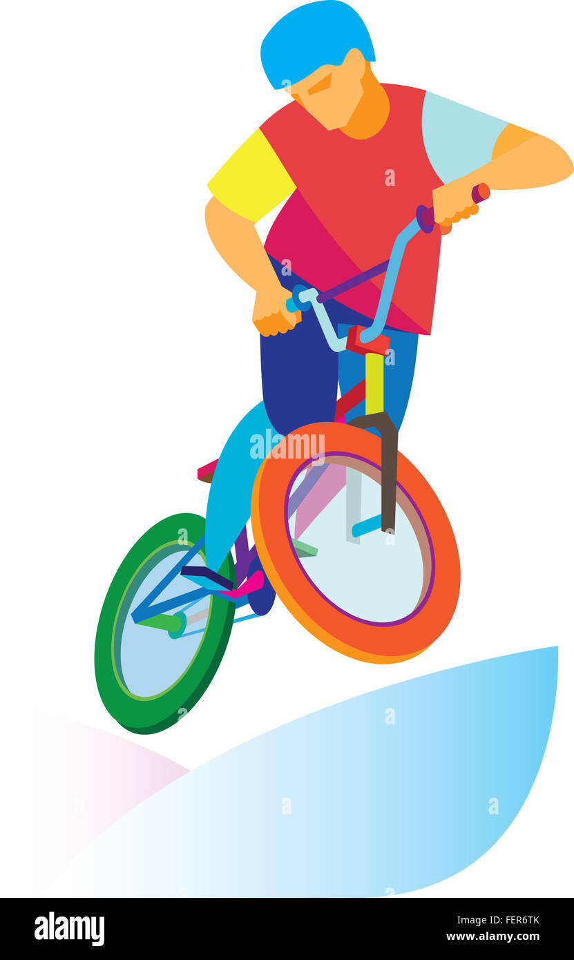 teenager is bmx biker Stock Photo - Alamy