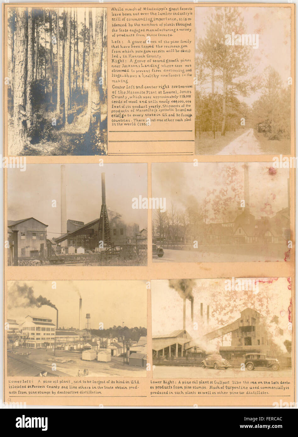 Pictorial History [of] Mississippi Architecture and Industry Stock