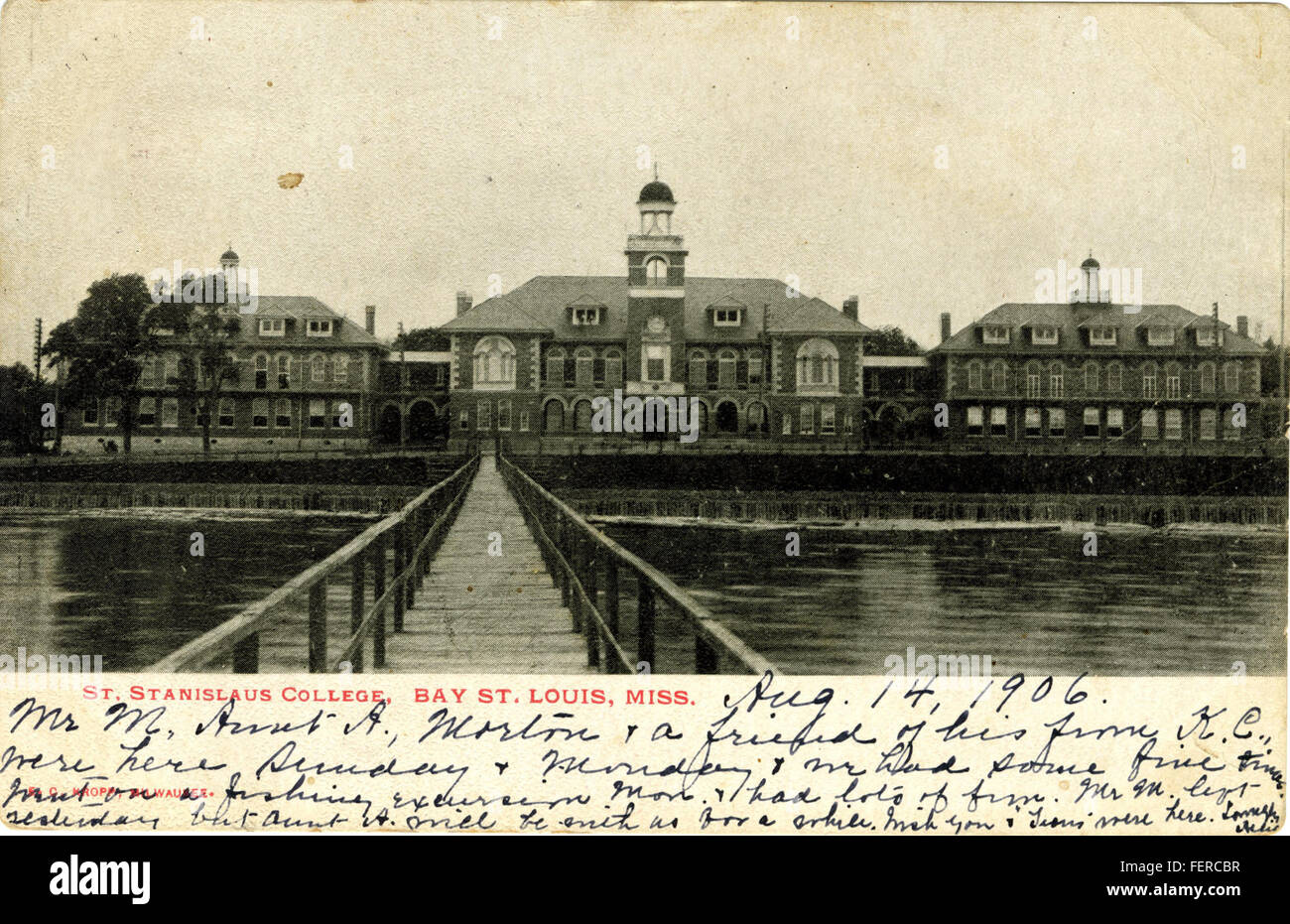 St Stanislaus College, Bay St Louis, Miss Stock Photo Alamy