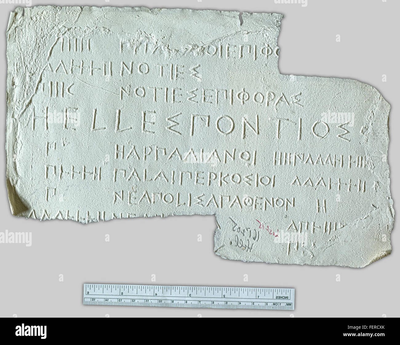 The Athenian Tribute List 15 is a historical record from ancient Greece ...