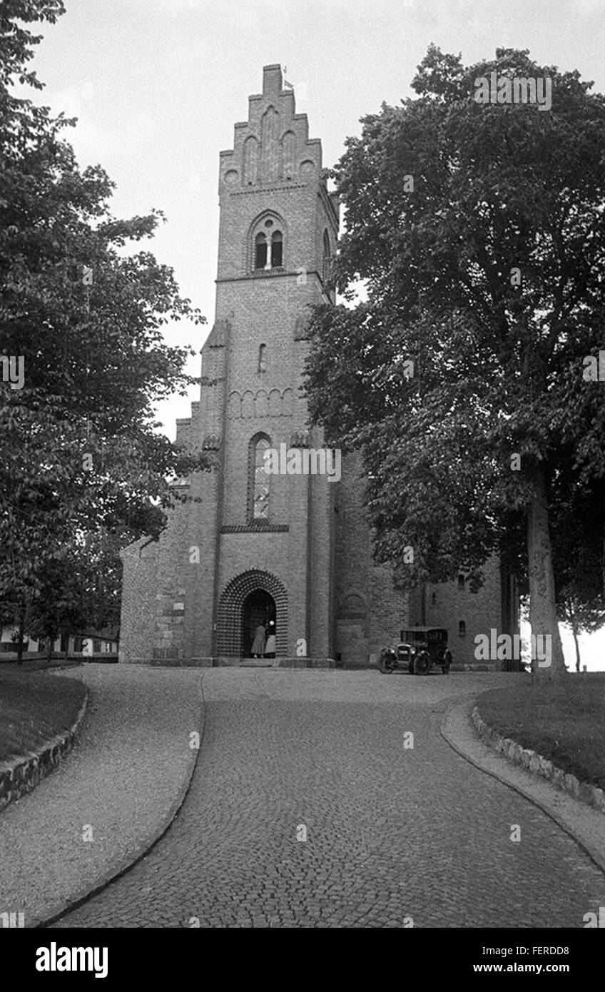 The medieval Dominican Priory Church in Viborg, Denmark The medieval Dominican Priory Church in Viborg, Denmark Stock Photo