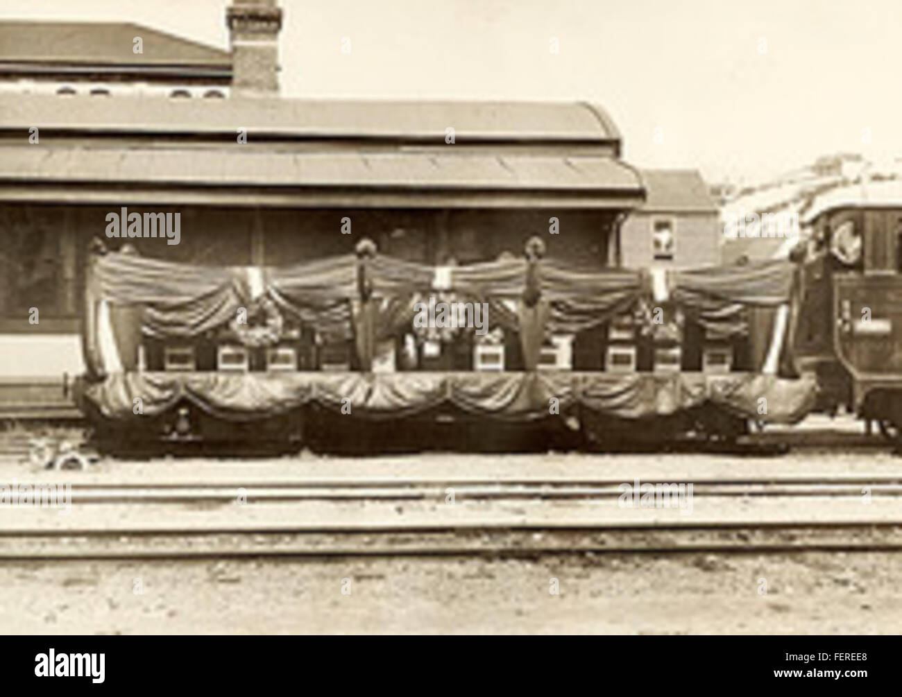 Tasmania's Largest Funeral Stock Photo Alamy