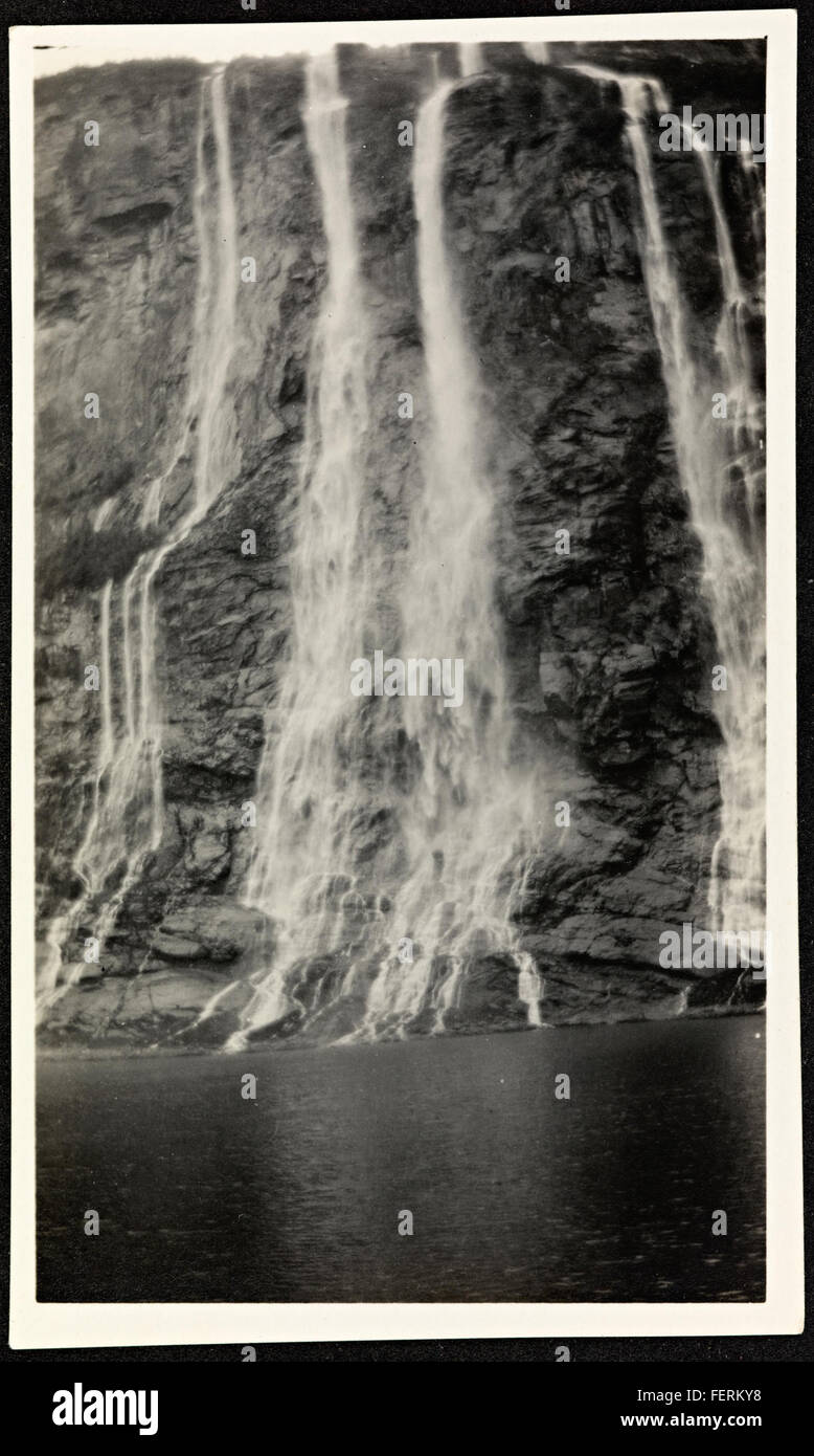 Seven sisters famous waterfall hi-res stock photography and images - Alamy