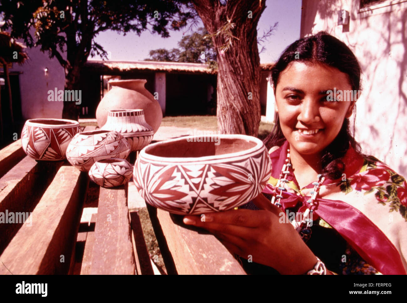 El Paso, Texas, Indian Cliffs, Tigua Stock Photo Alamy