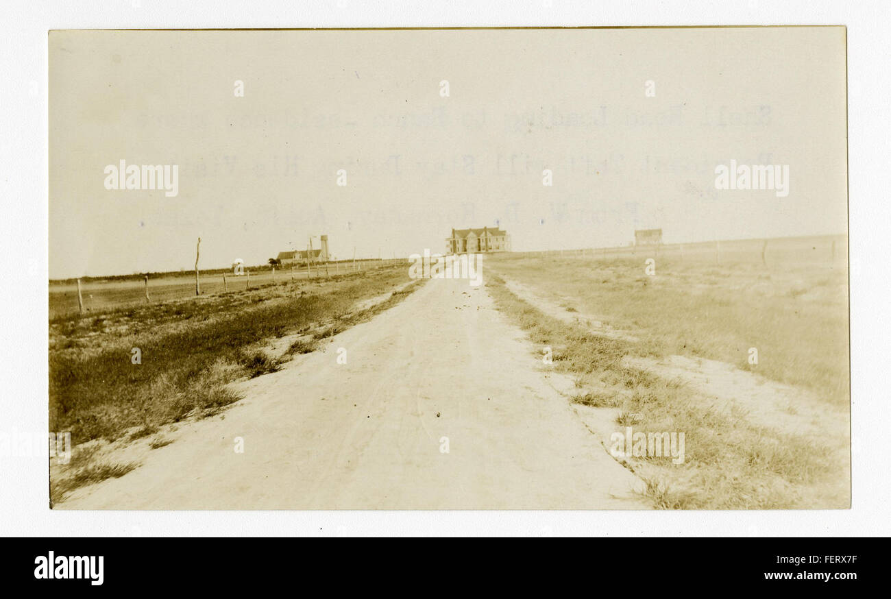 Shell Taft Shell road leading to ranch residence, where President Taft will stay ...