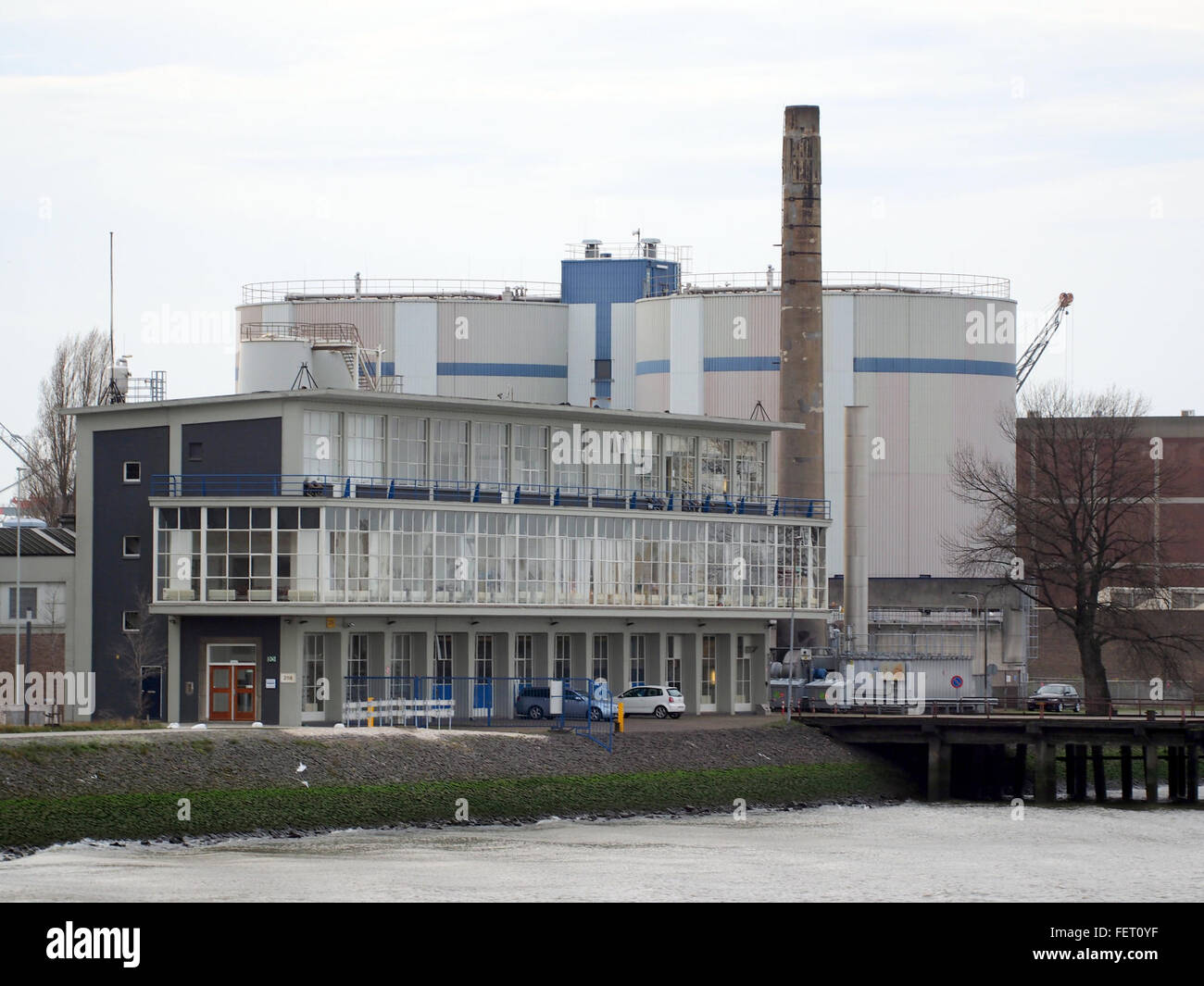 Clondalkin 50s gebouw aan de Maas pic3 Stock Photo