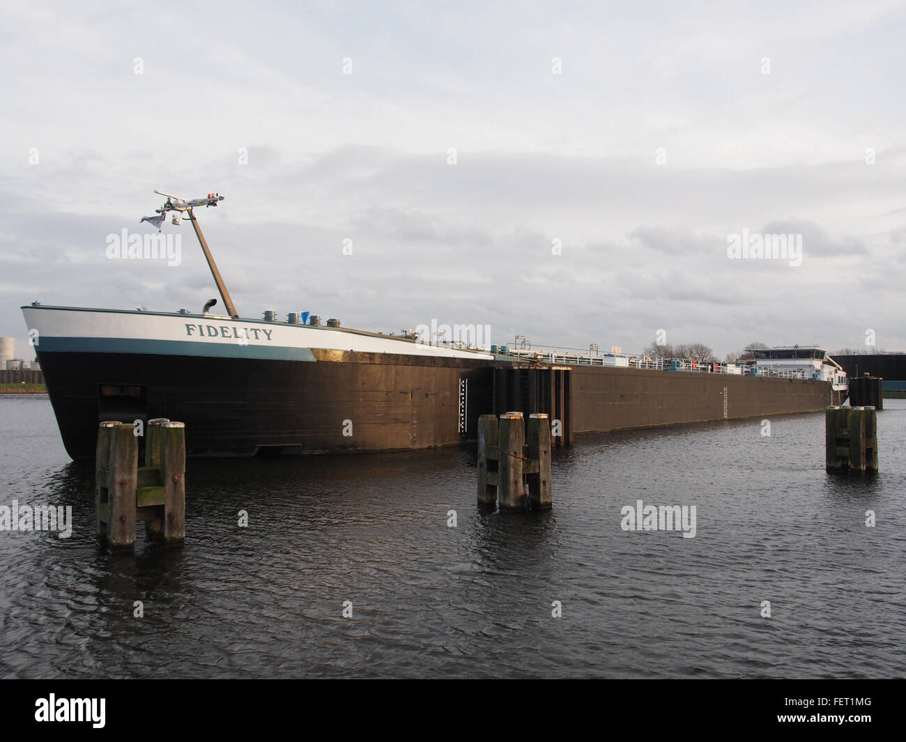 Fidelity (ship, 2013) ENI 02334507 Port of Amsterdam Stock Photo