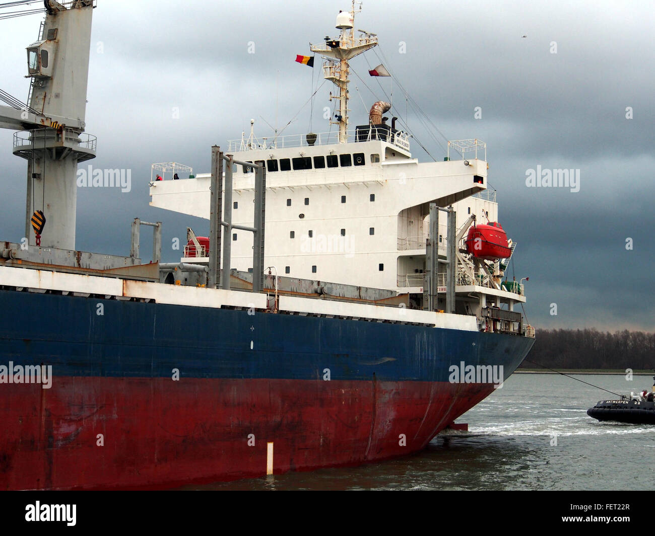 Ansac Splendor (ship, 2004) IMO 9288239 Port of Antwerp pic6 Stock Photo