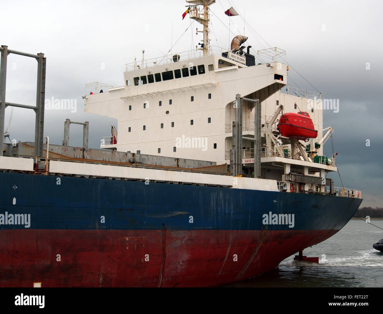 Ansac Splendor (ship, 2004) IMO 9288239 Port of Antwerp pic7 Stock Photo