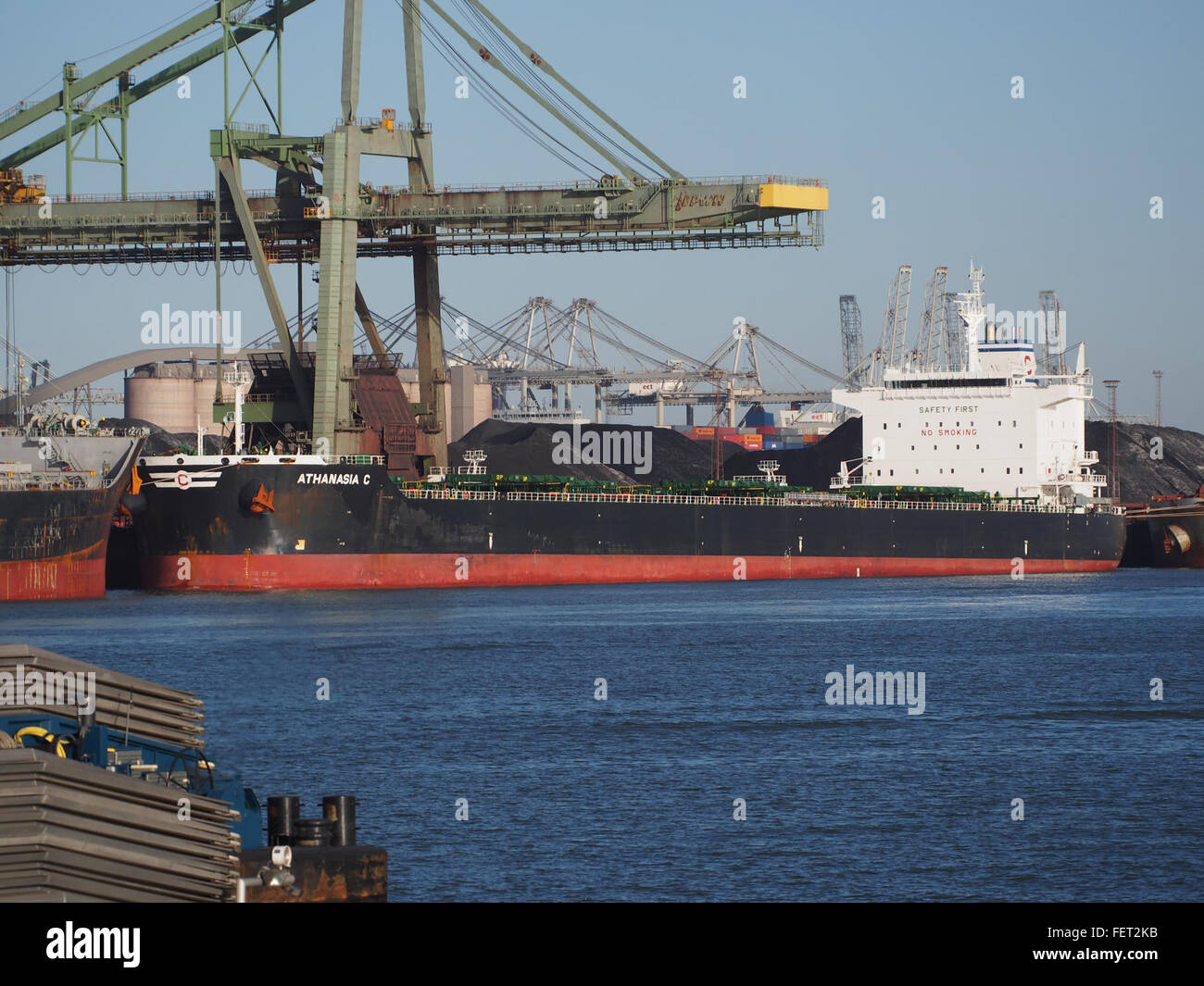 Athanasia C (ship, 2012) IMO 9583770 Port of Rotterdam pic2 Stock Photo