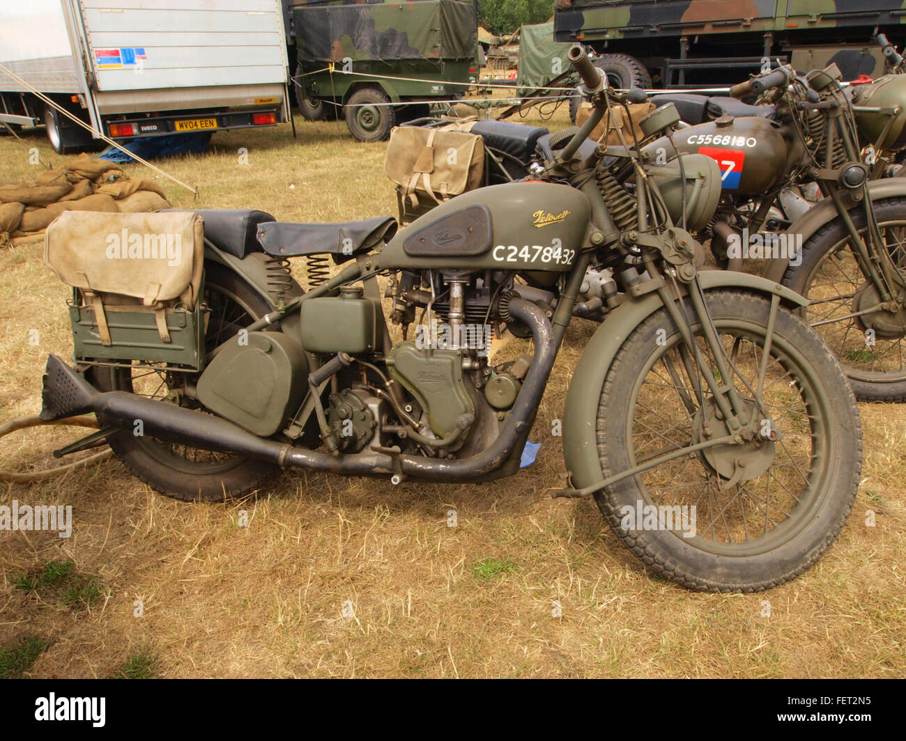 Velocette motorcycle hi-res stock photography and images - Alamy