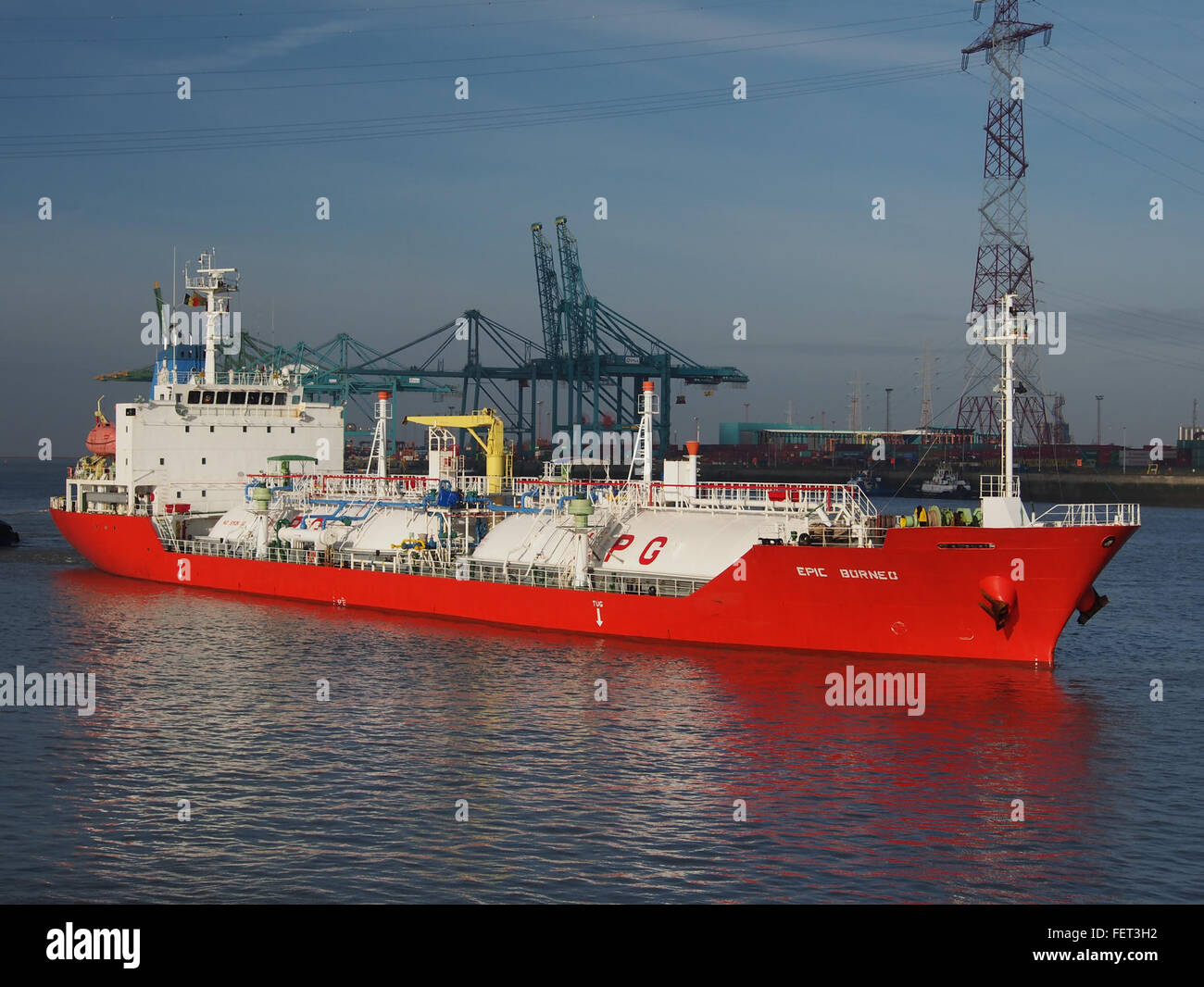 Epic Borneo (ship, 2010) IMO 9519535 Berendrechtlock Port of