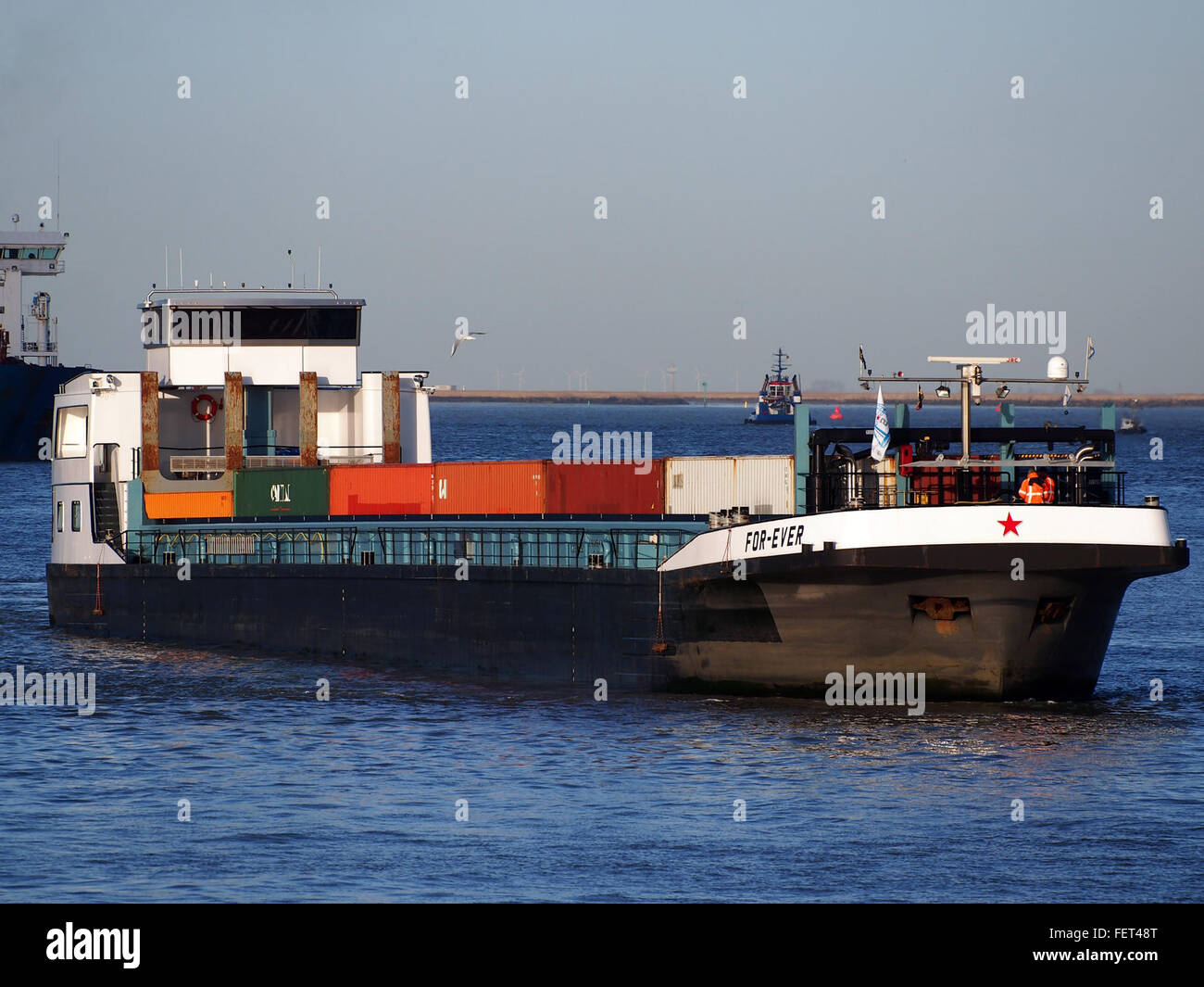 For-Ever (ship, 2012) ENI 02334650 Port of Antwerp pic3 Stock Photo