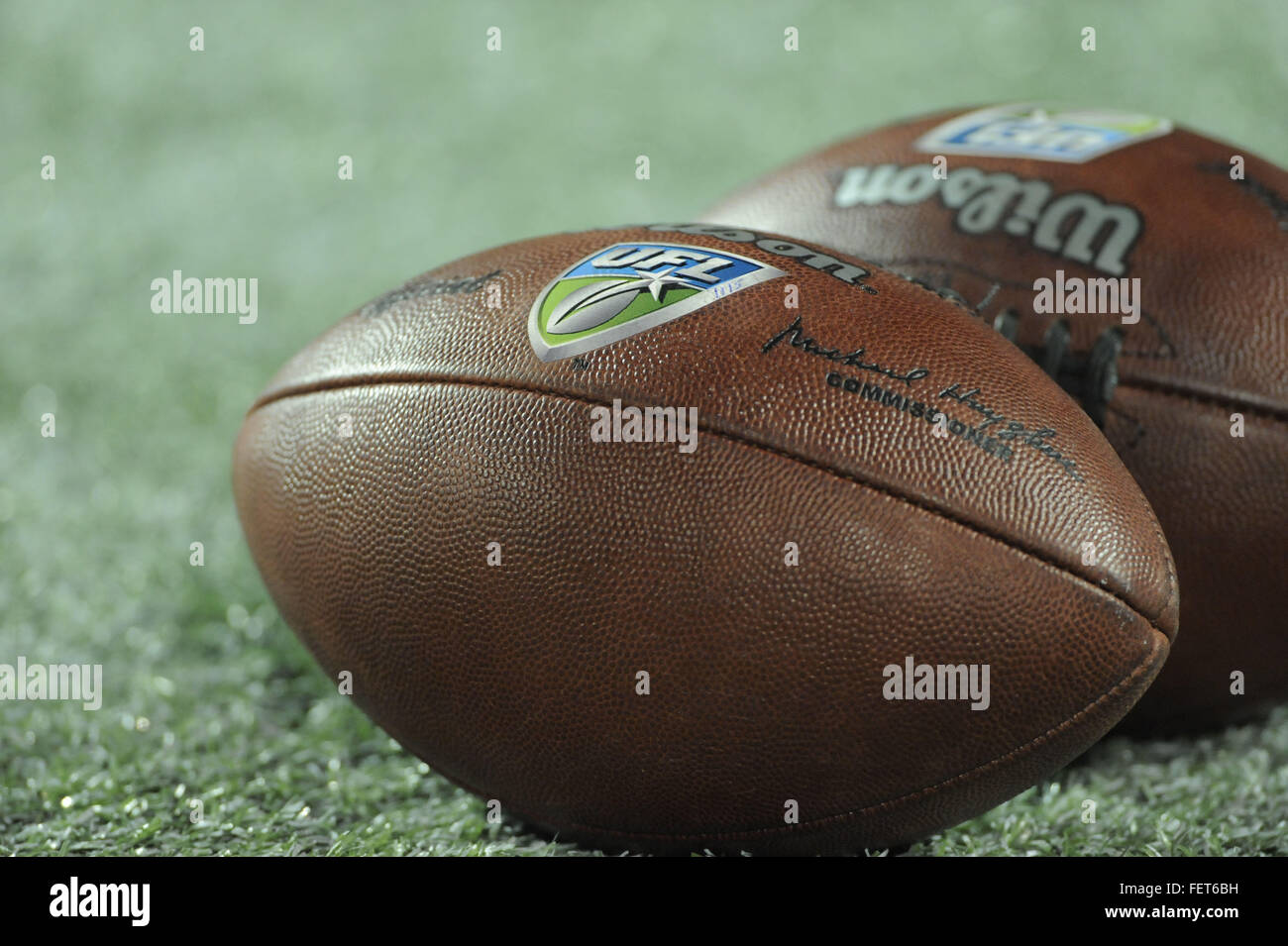 Orlando, Florida, USA. 11th Nov, 2010. United Football League logo