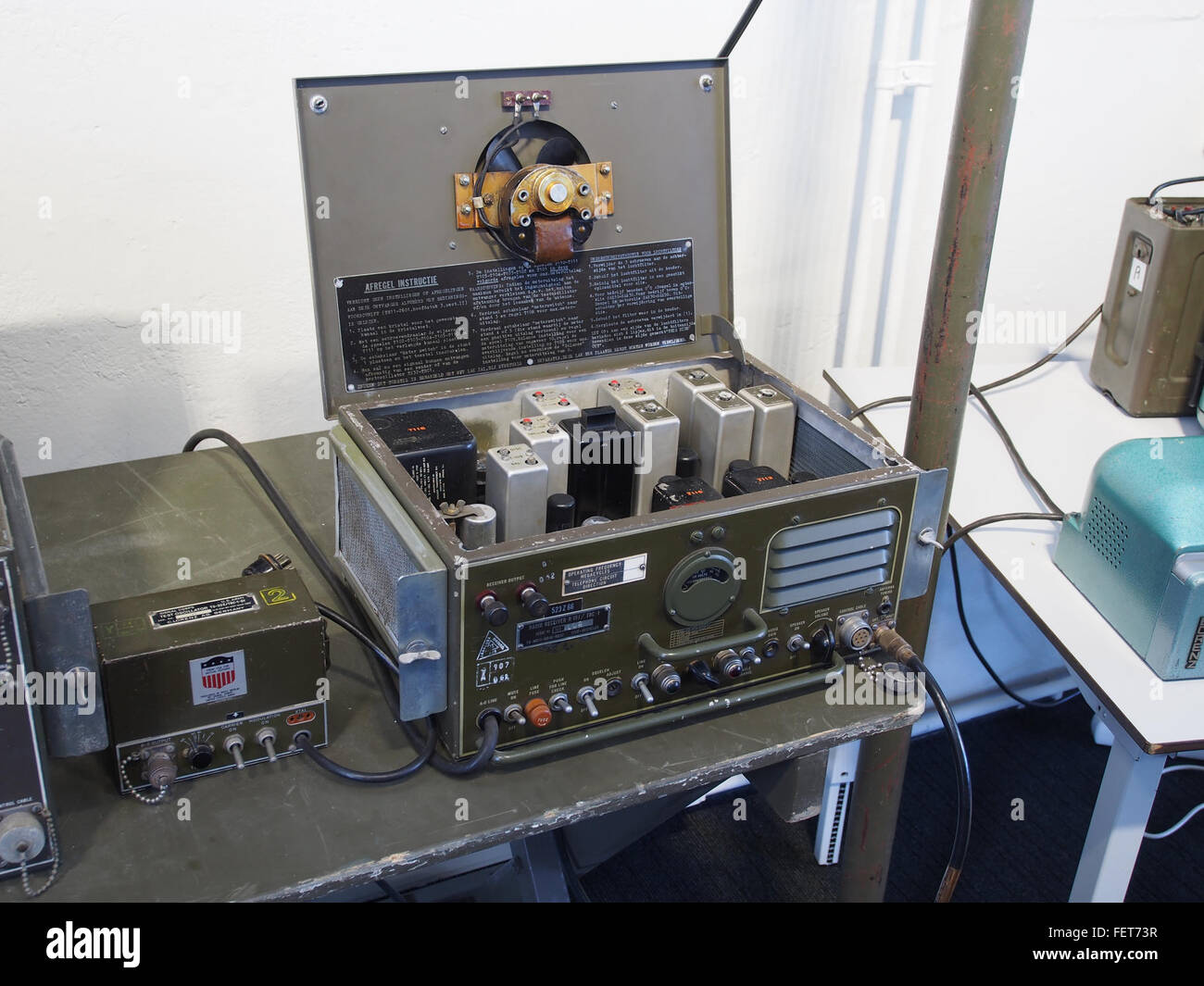 Military communications gear hi-res stock photography and
