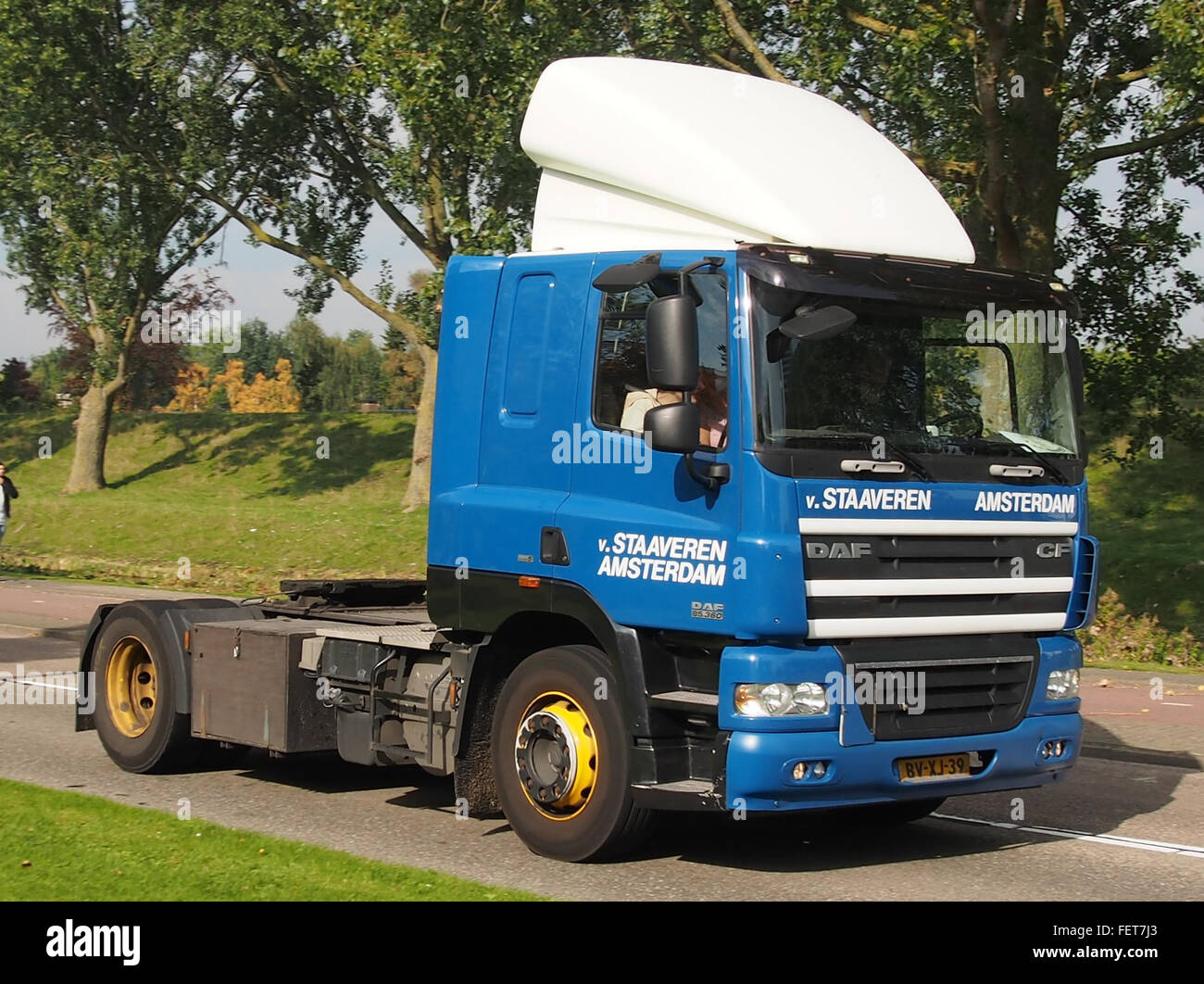 DAF CF truck, Van Staaveren Amsterdam Stock Photo